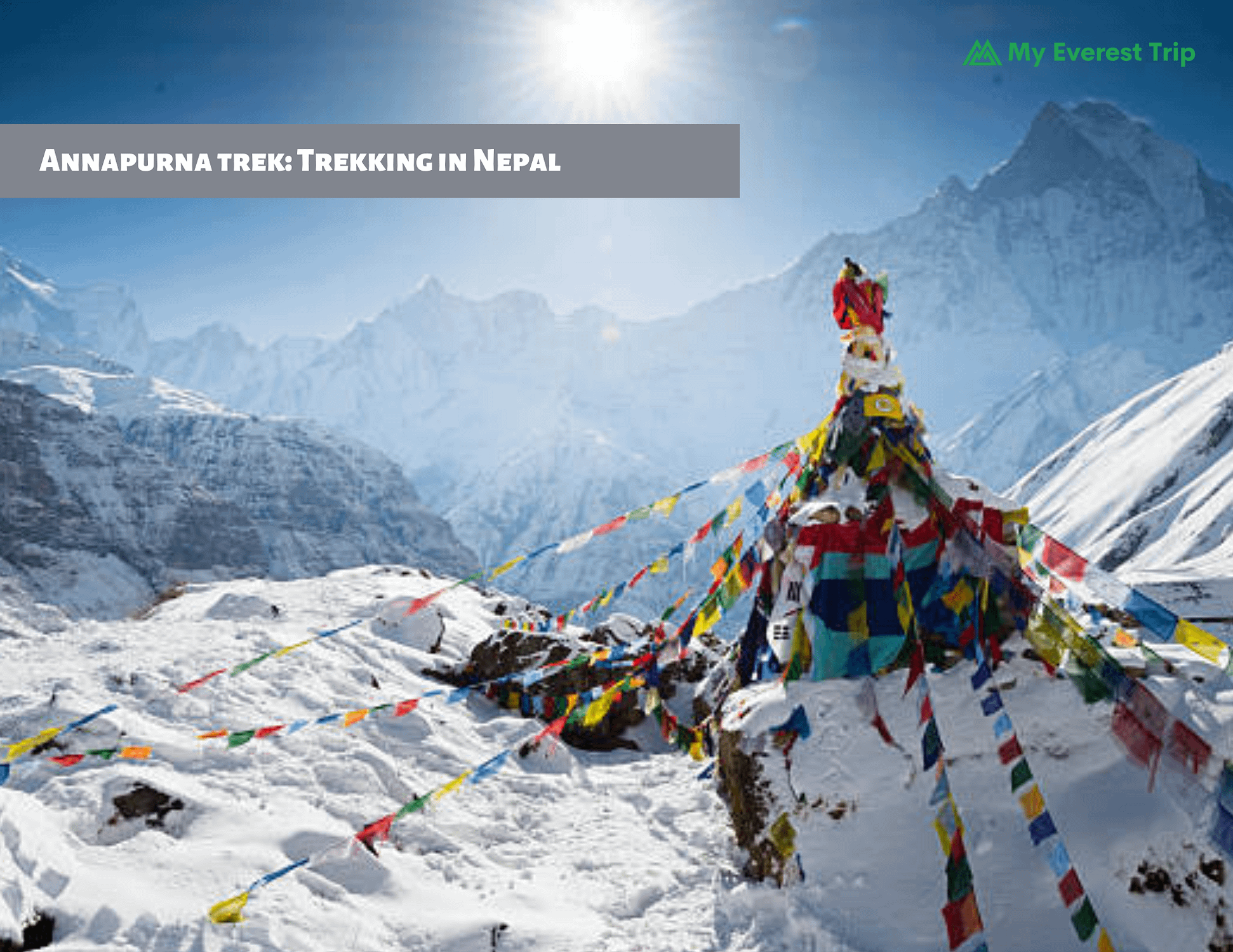 Annapurna trek Trekking in Nepal