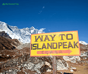 Peak climbing in Nepal