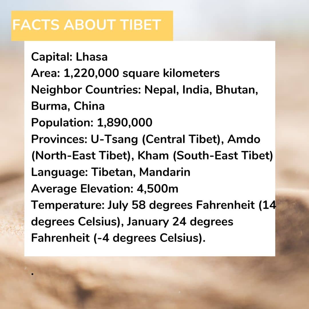 Tibet Tour - My Everest Trip Facts About Tibet